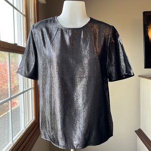 Sheeny Metallic Top